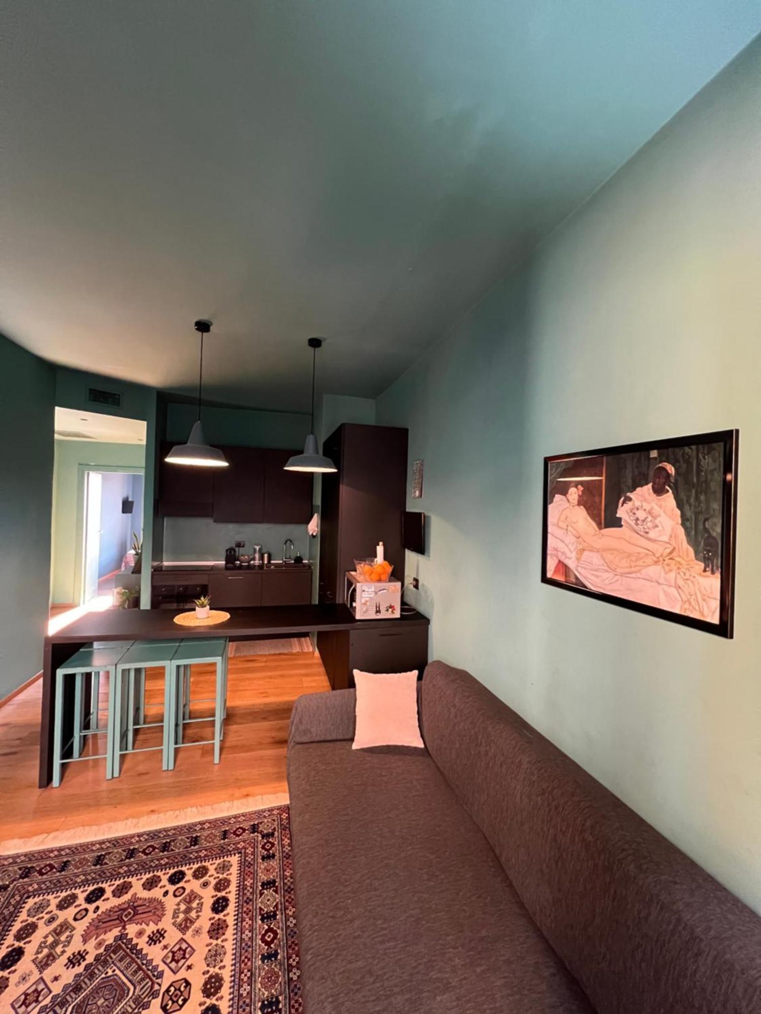 Room With Private Balcony On The Dora River トリノ エクステリア 写真